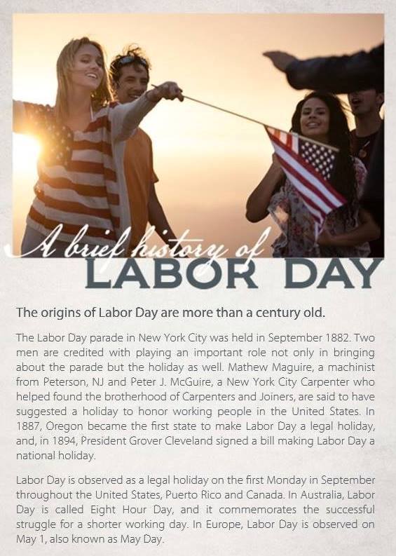 A Brief History of Labor Day | GalvestonCondoLiving.com