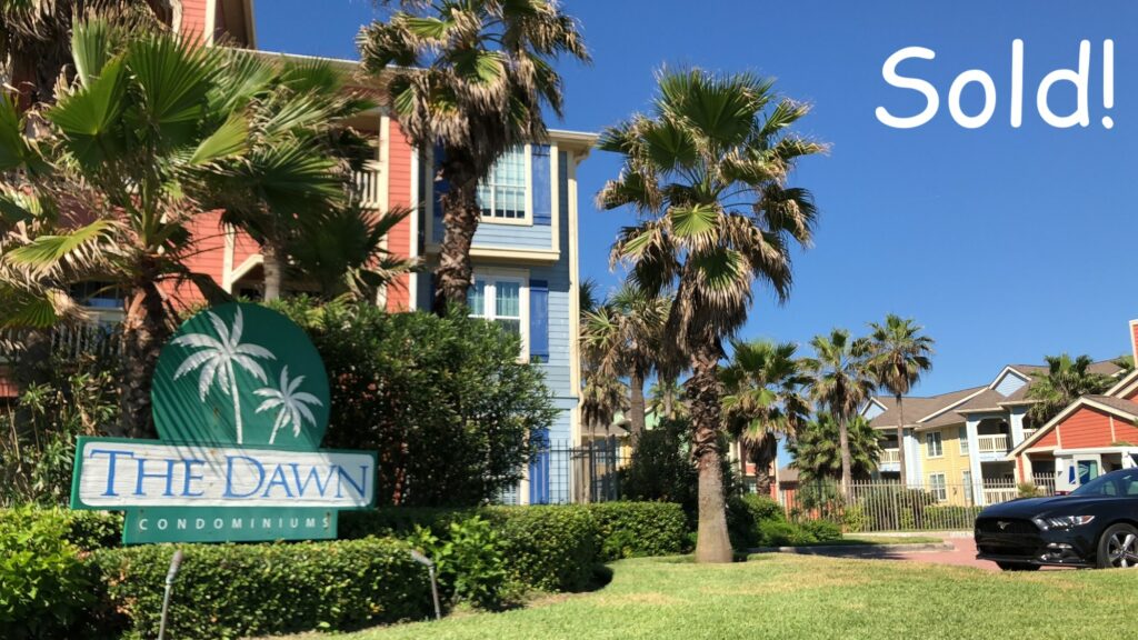 Dawn Condominiums Galveston Sold