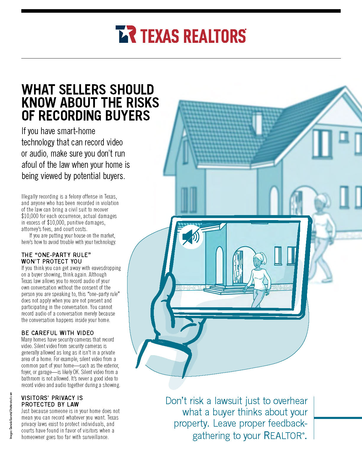 WHAT SELLERS SHOULD KNOW ABOUT THE RISKS OF RECORDING BUYERS
