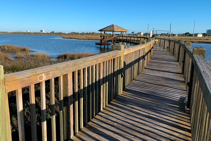 Campeche Shores Townhomes fishing pier