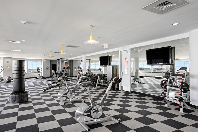 Diamond Beach Condominiums fitness room