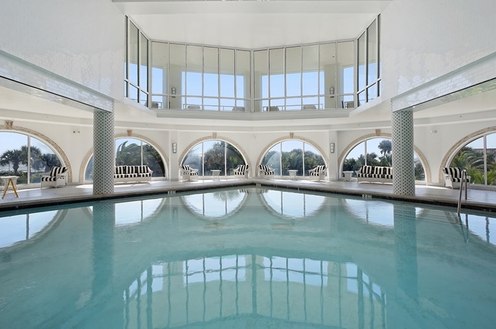 Diamond Beach Condominiums heated pool