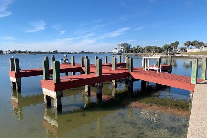 Pirates Cove Townhomes fishing pier