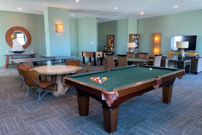 Emerald By The Sea Condominiums game room