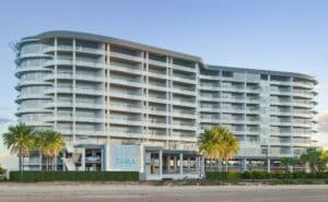 Tiara On The Beach Condominiums building rendering