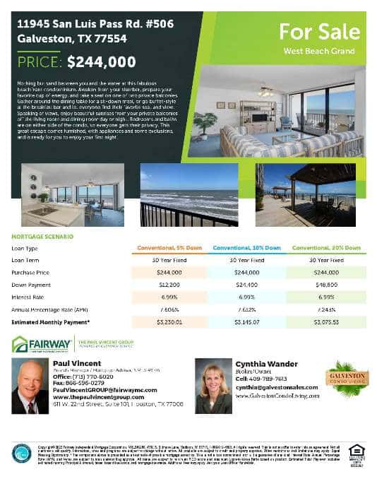 September Condo Spotlight - West Beach Grand Condominiums Financing