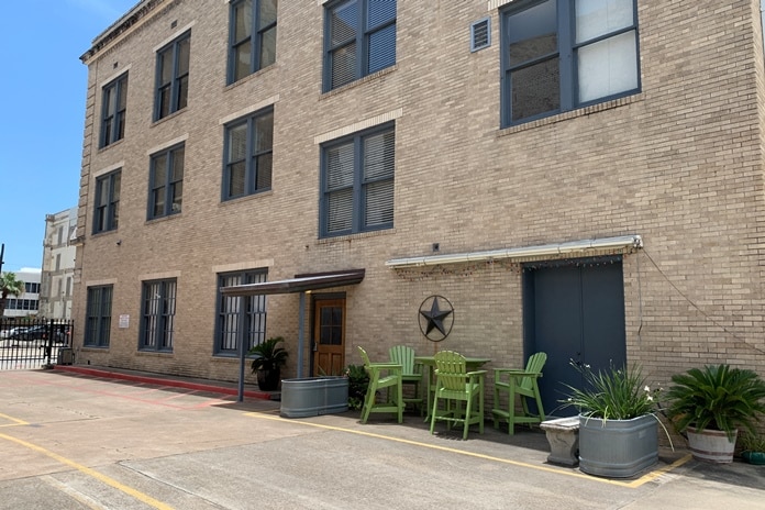 Photo of Galveston Electric Company Lofts exterior entrance