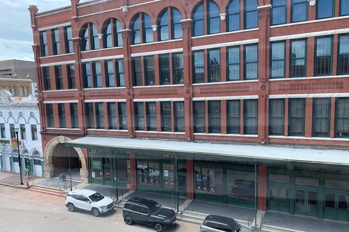 Photo of view of Grand 1894 Opera House from Robinson Building Lofts