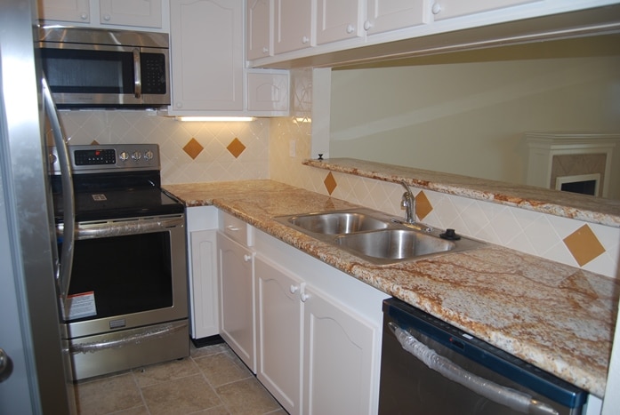 Photo of kitchen at Palms Condominiums