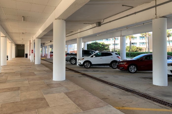 Photo of parking area at Casa Del Mar Condominiums